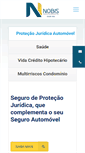 Mobile Screenshot of nobisseguros.com